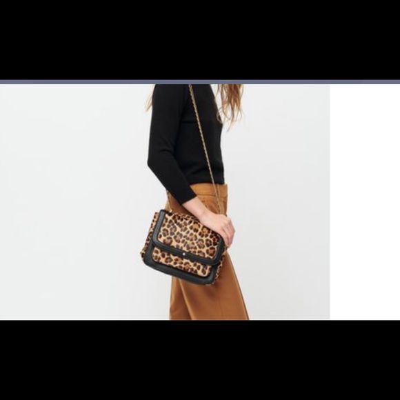 J Crew Devon Crossbody Chain Link Strap - Picture 4 of 5